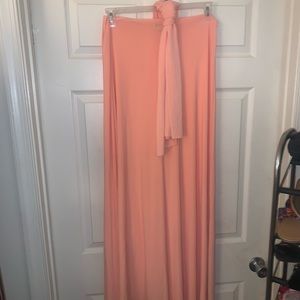 Versatile peach wrap dress NEW